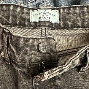 REVICE Gray black women’s Jeans